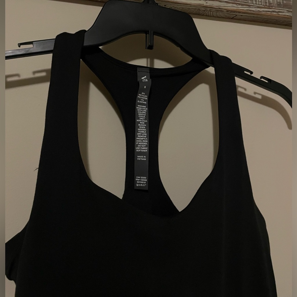 Vuori Halo Racerback Dress Black - Picture 6 of 7